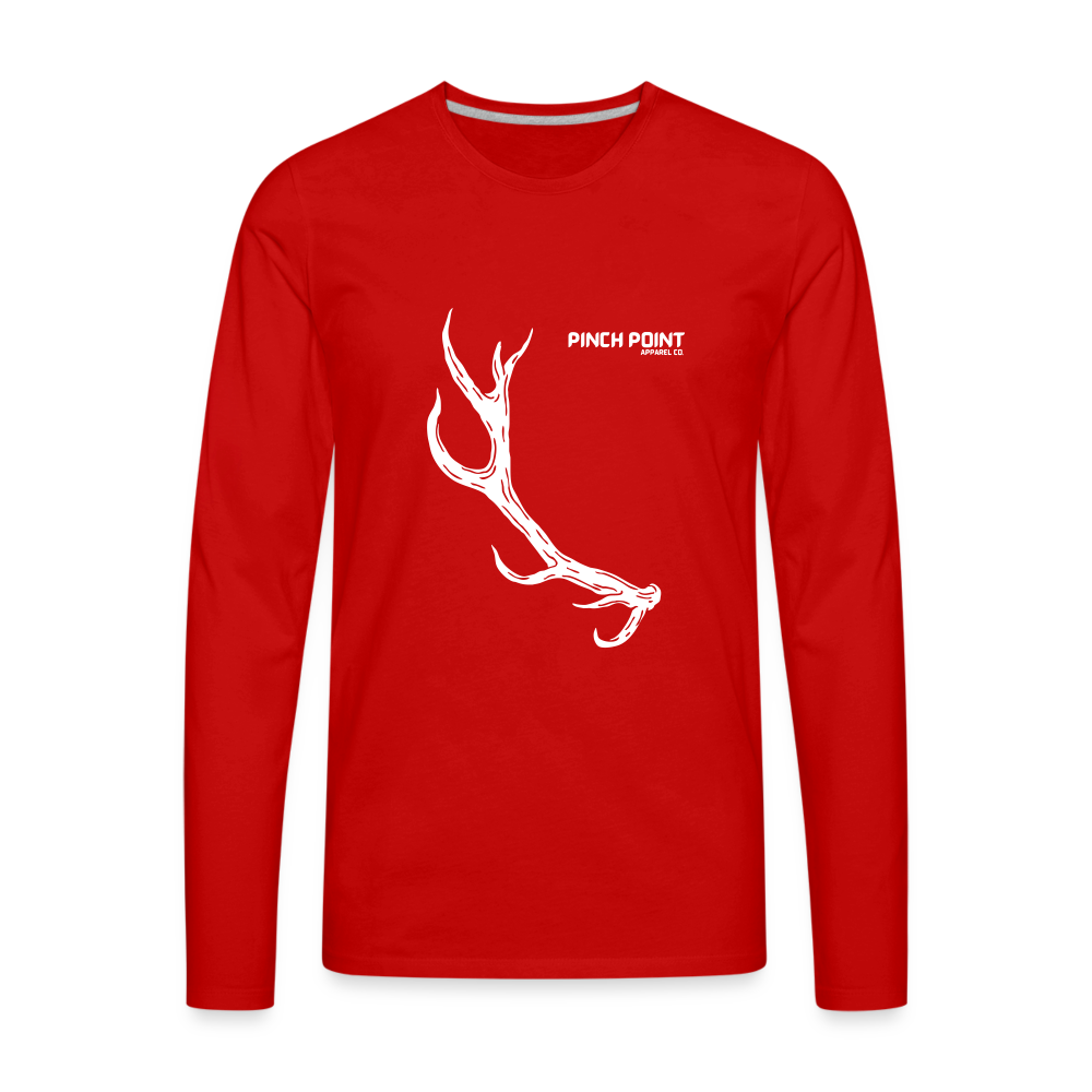 Men's Premium Long Sleeve - red