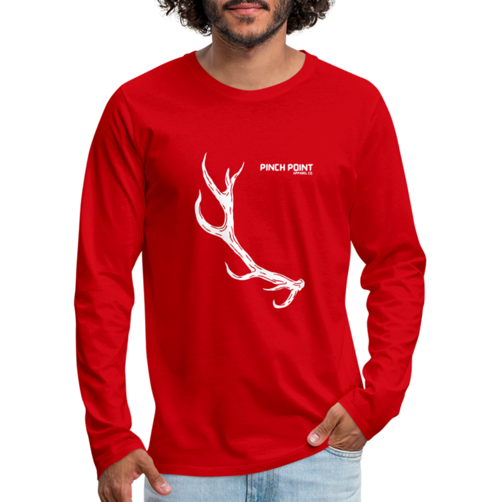 Men's Premium Long Sleeve - red