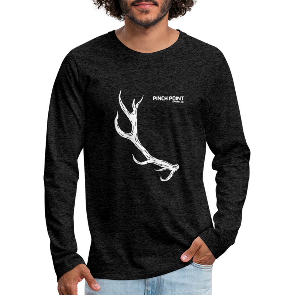 Men's Premium Long Sleeve - charcoal grey