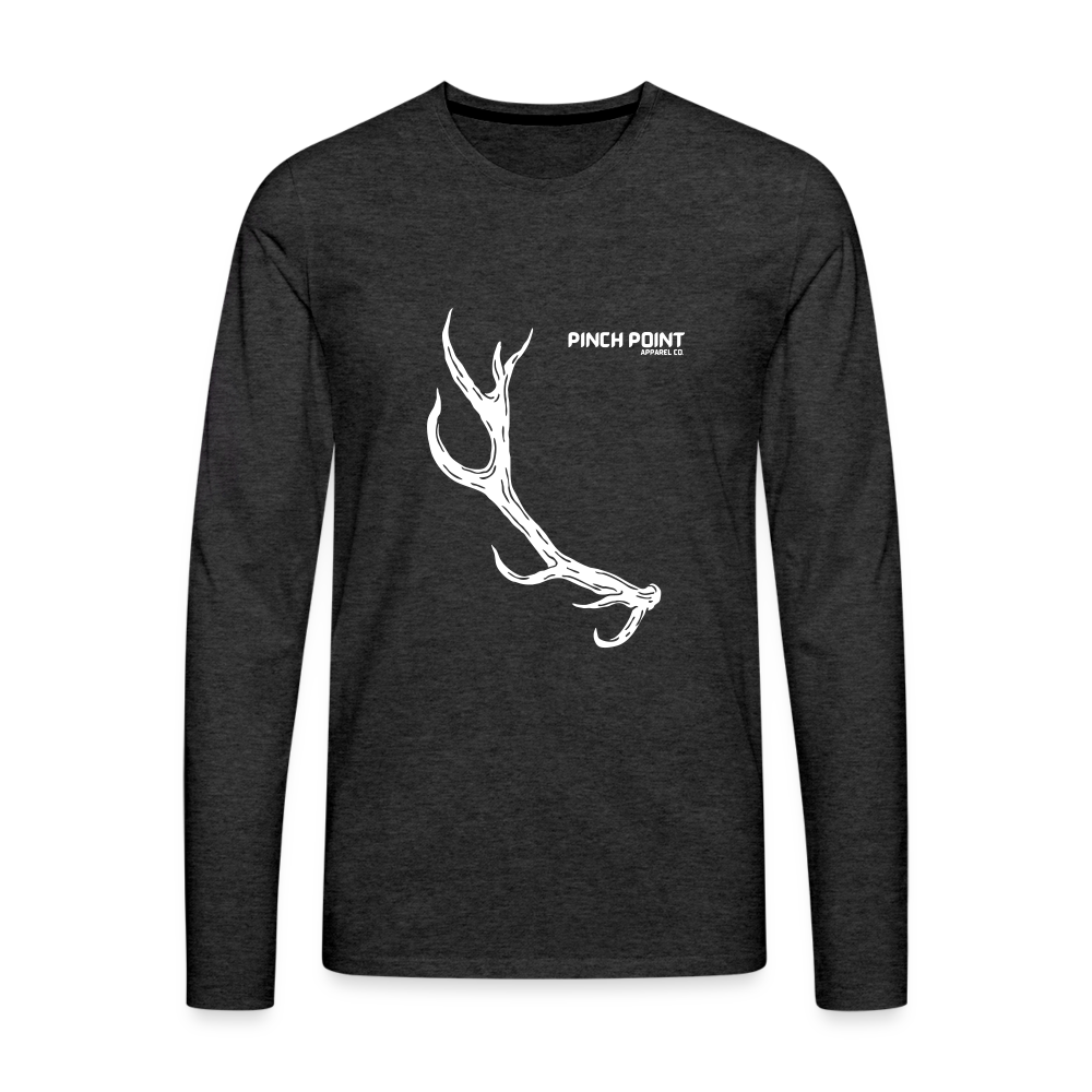 Men's Premium Long Sleeve - charcoal grey