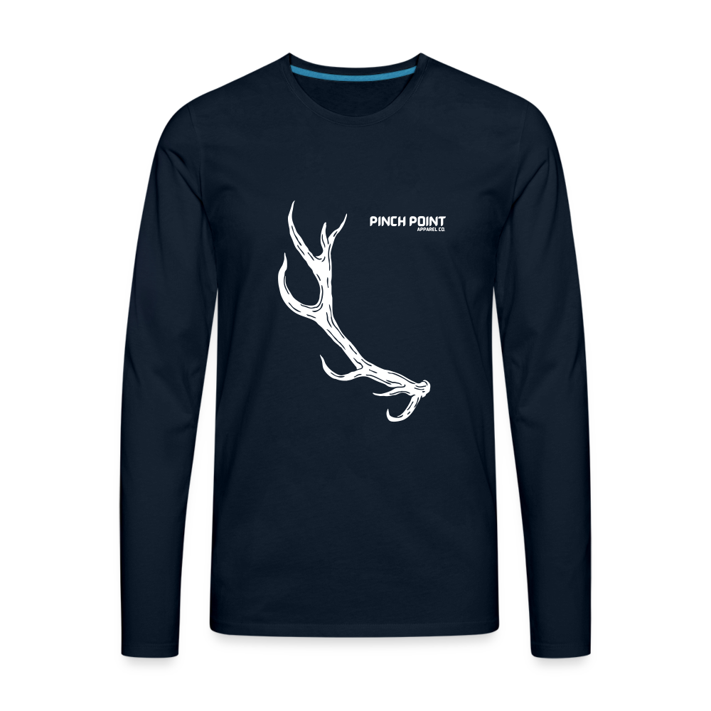 Men's Premium Long Sleeve - deep navy