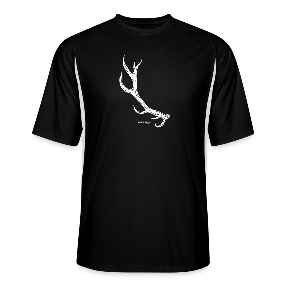 Men’s Cooling Performance Color Blocked Jersey - black/white