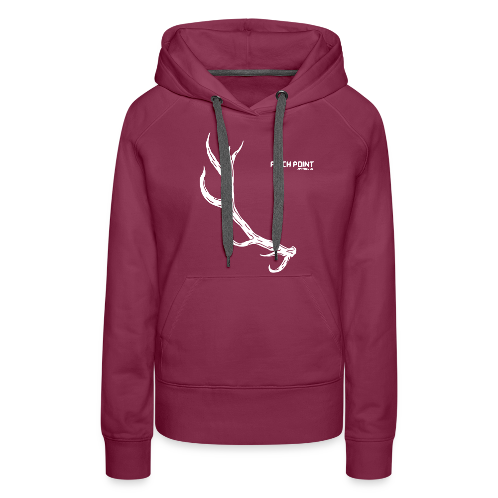 Women’s Premium Hoodie - burgundy