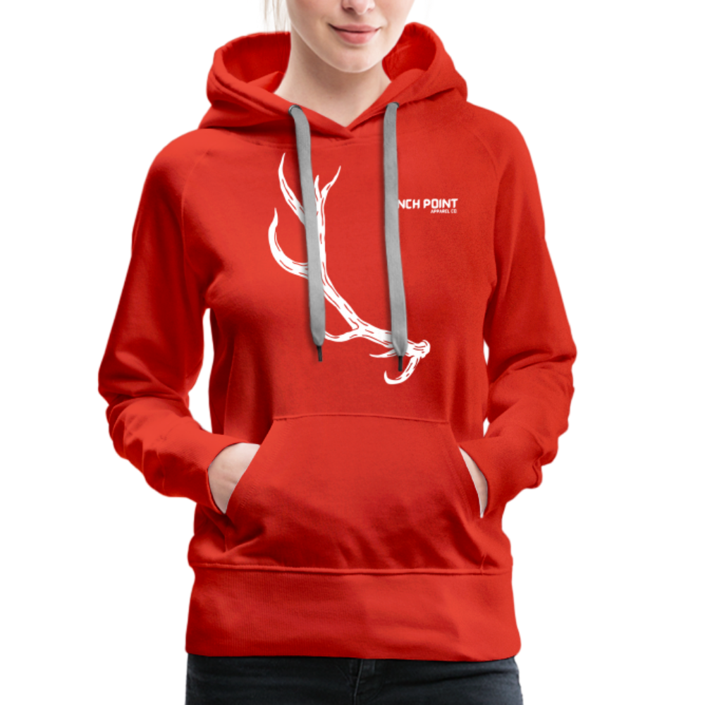 Women’s Premium Hoodie - red