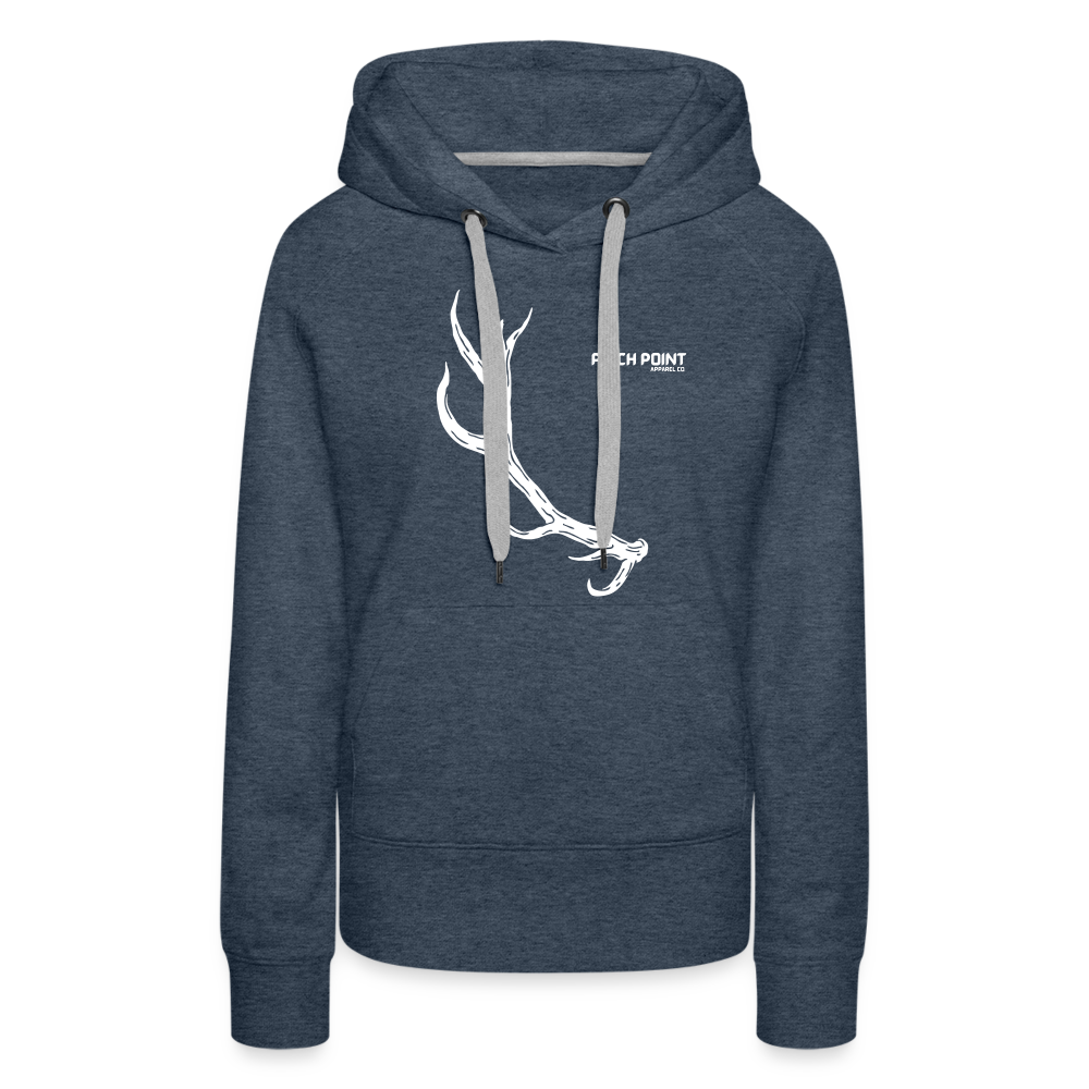 Women’s Premium Hoodie - heather denim