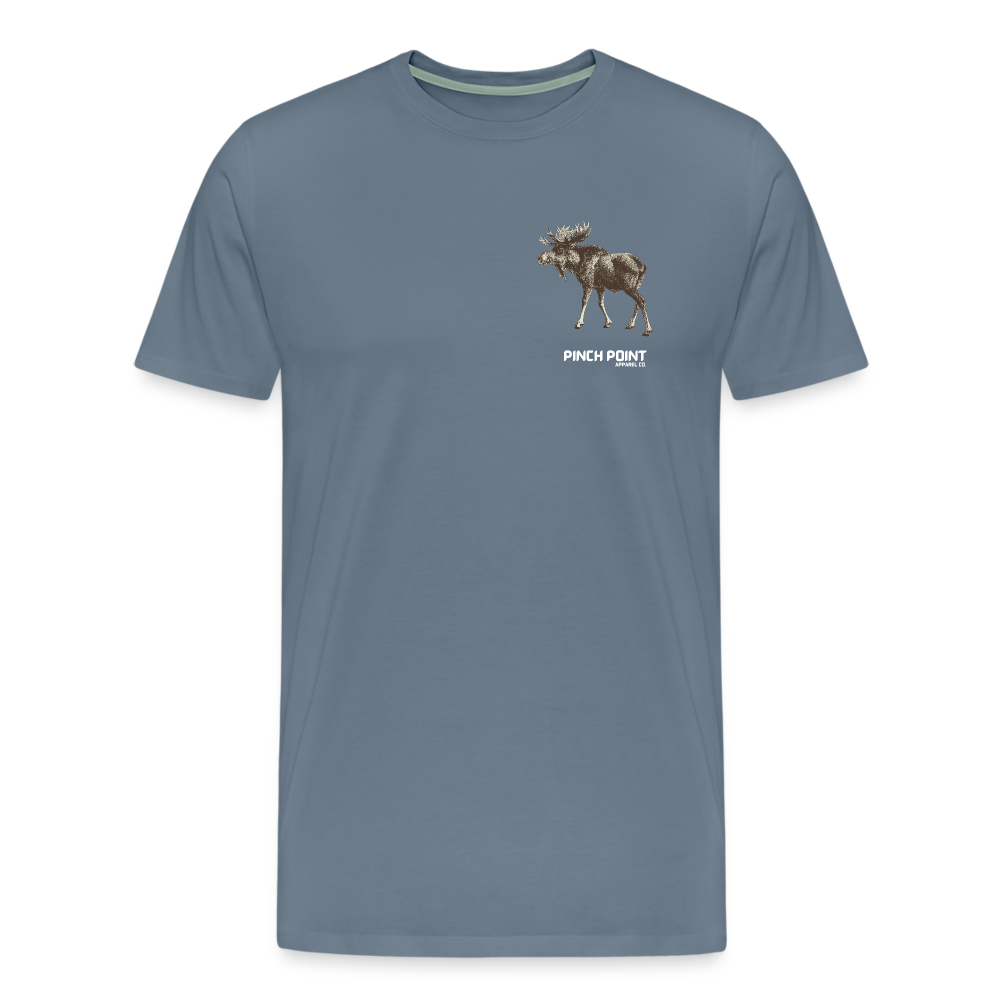 Men's Premium T-Shirt - steel blue