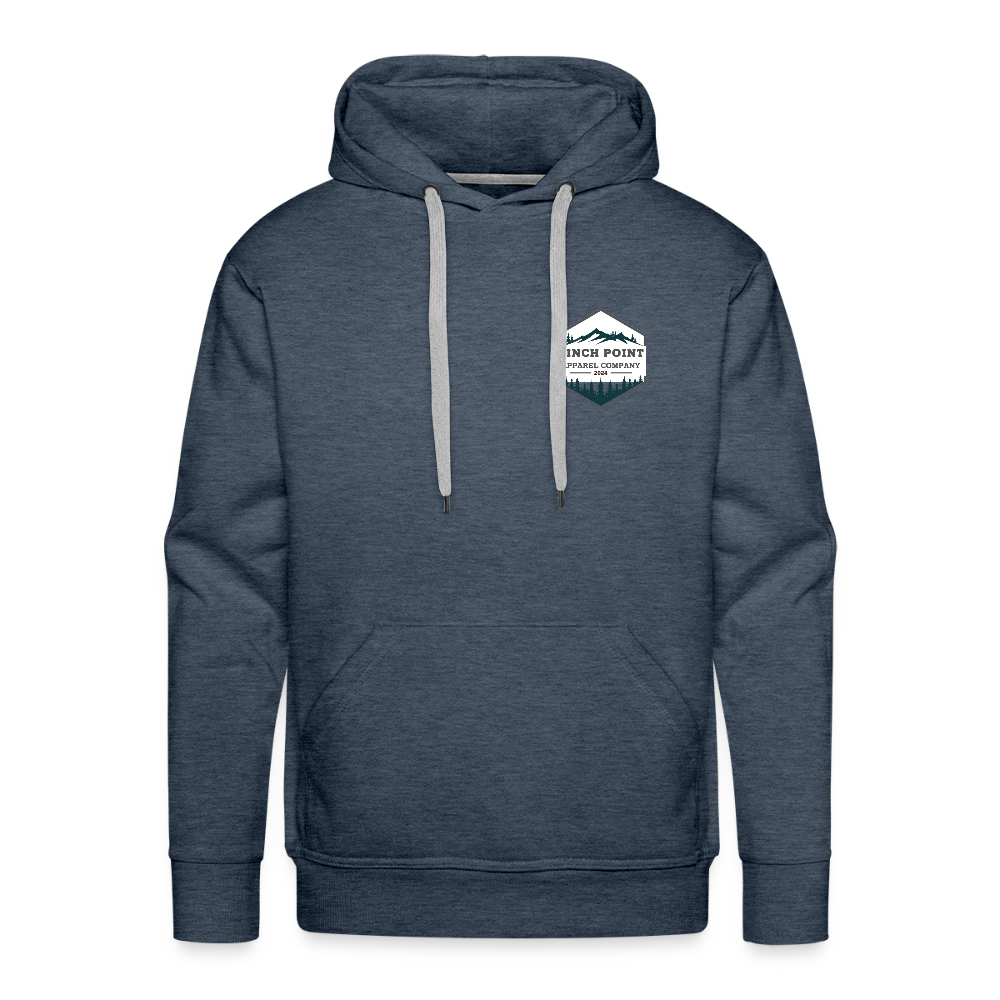 Men’s Premium Hoodie - heather denim