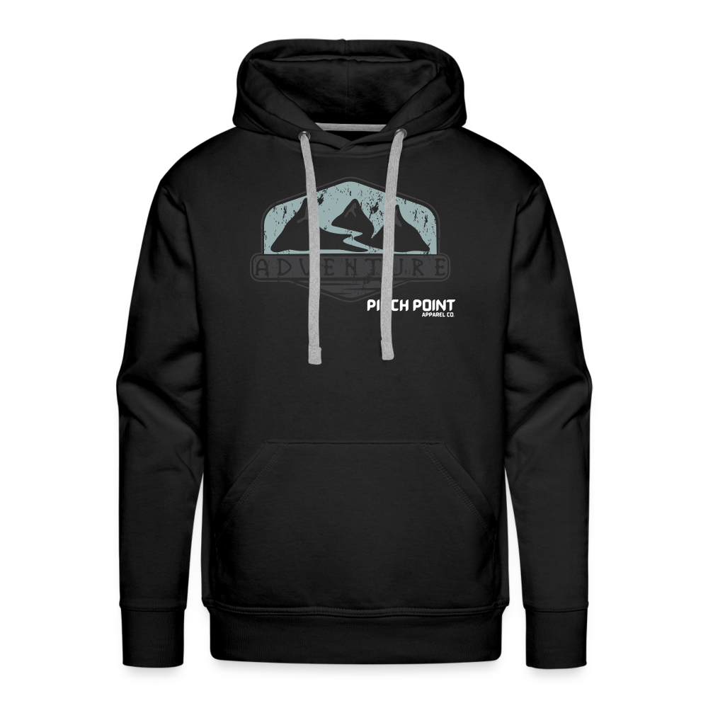 Men’s Premium adventure hoodie - black