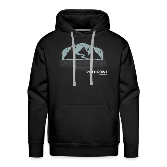 Men’s Premium adventure hoodie - black