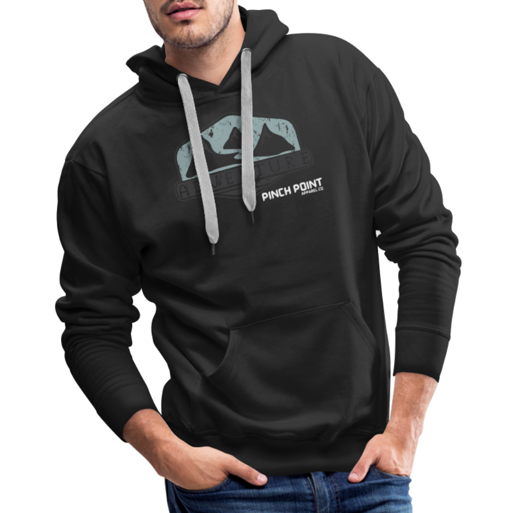 Men’s Premium adventure hoodie - black