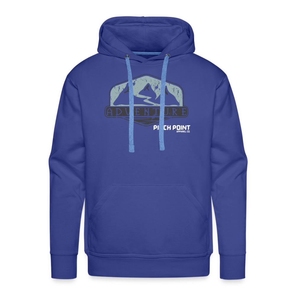 Men’s Premium adventure hoodie - royal blue