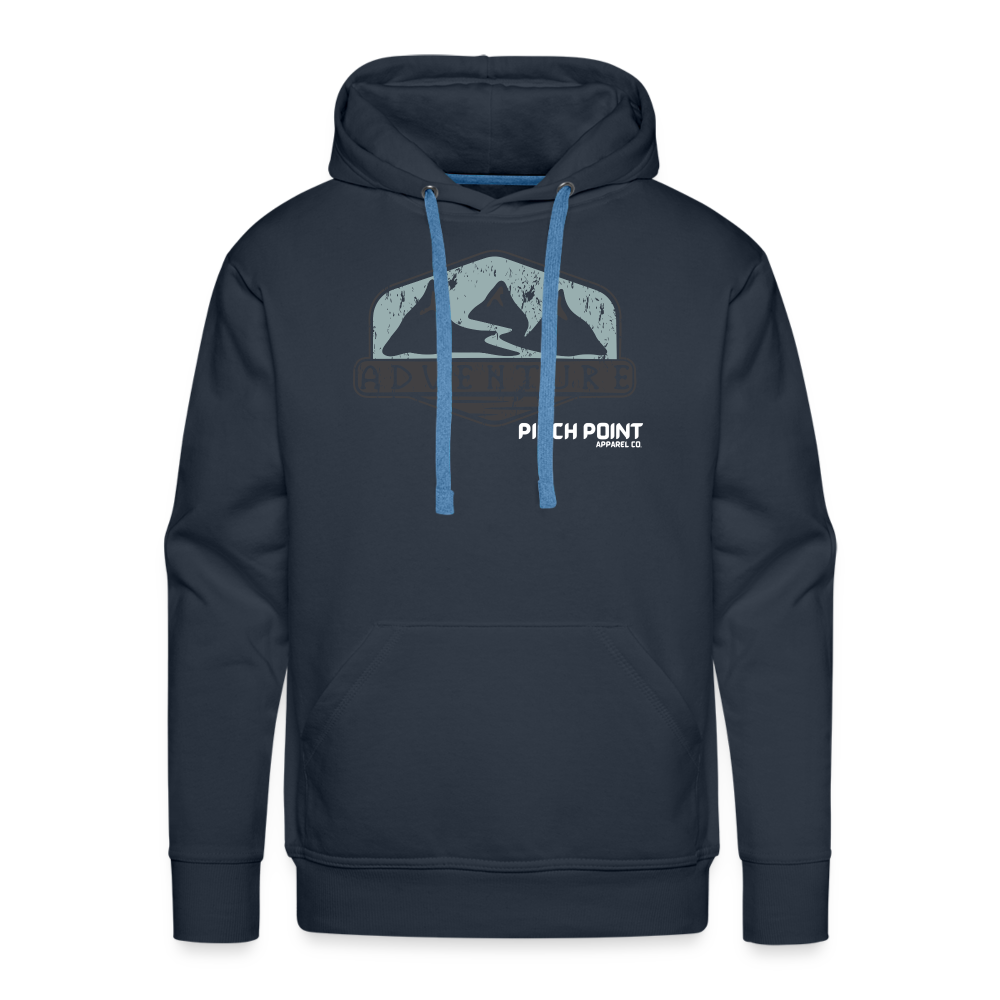 Men’s Premium adventure hoodie - navy