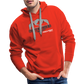 Men’s Premium adventure hoodie - red