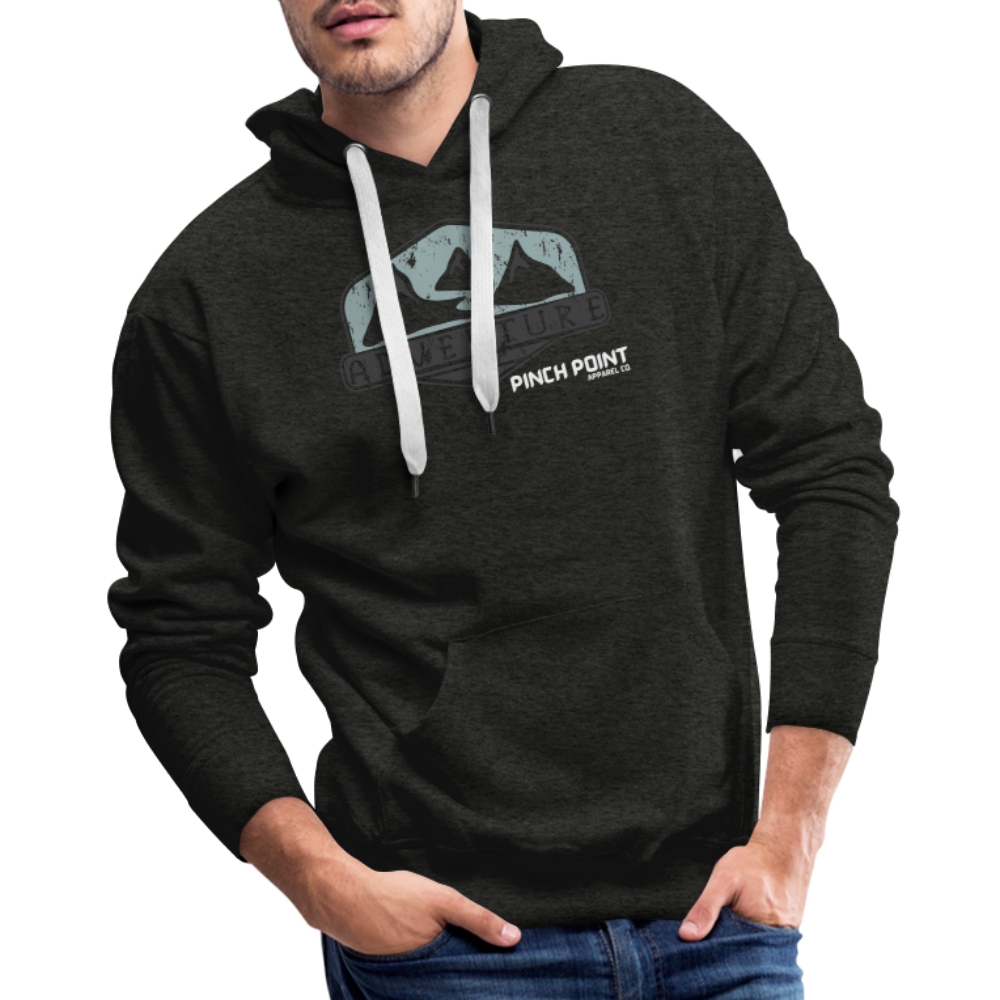 Men’s Premium adventure hoodie - charcoal grey