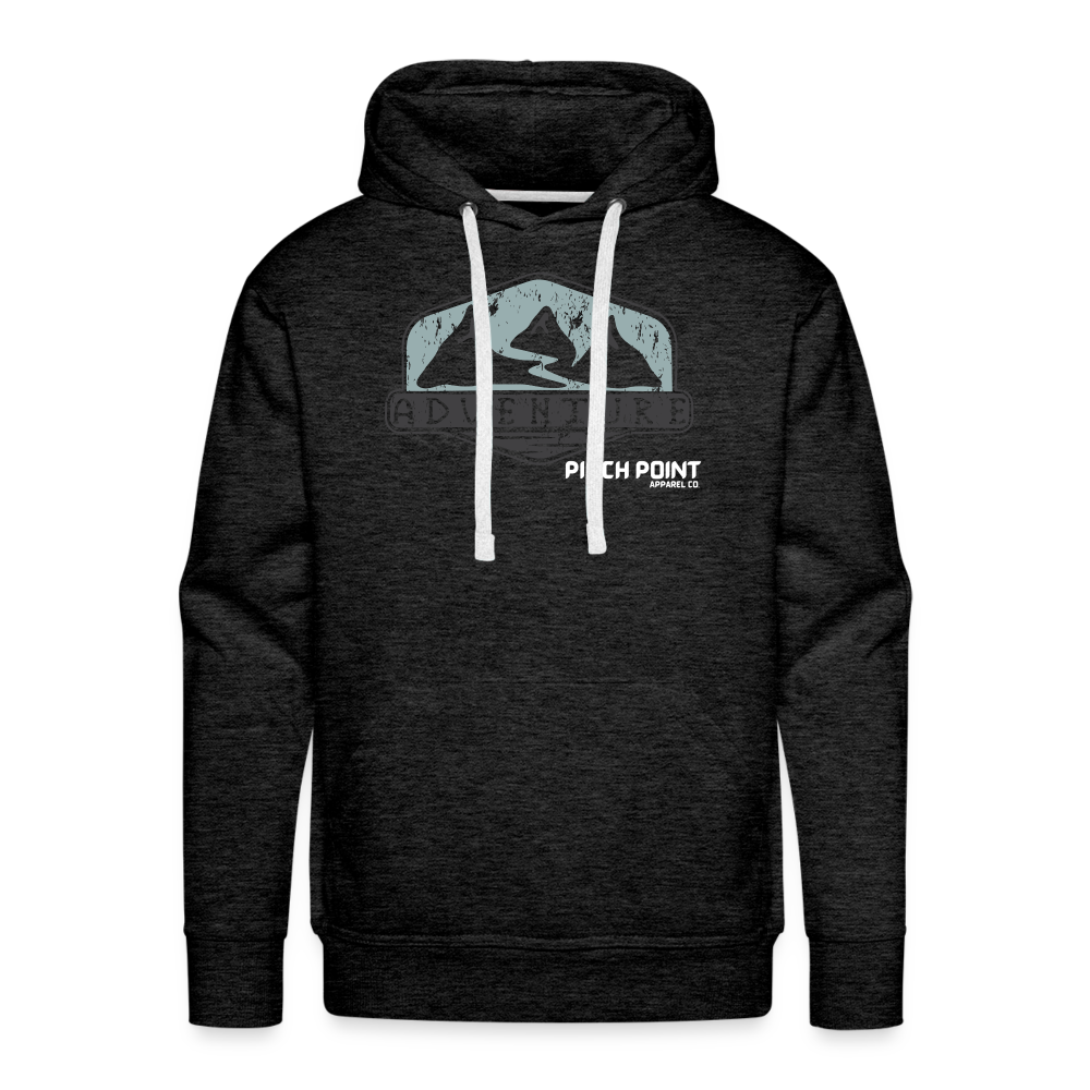 Men’s Premium adventure hoodie - charcoal grey