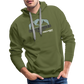 Men’s Premium adventure hoodie - olive green