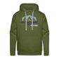 Men’s Premium adventure hoodie - olive green