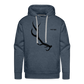 Men’s Premium Hoodie - heather denim