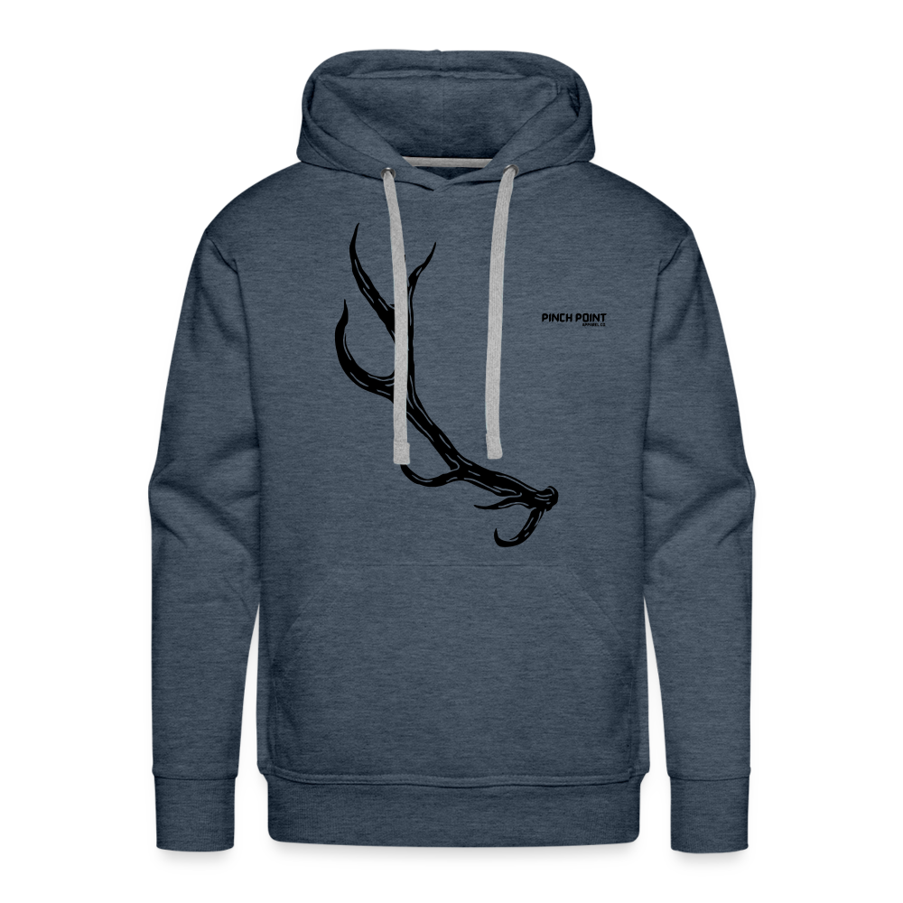 Men’s Premium Hoodie - heather denim