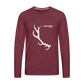 Men's Premium Long Sleeve - heather burgundy