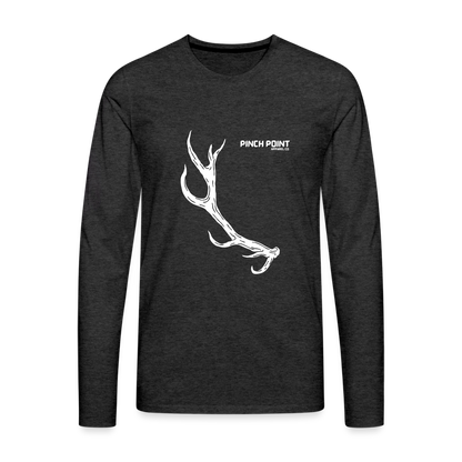 Men's Premium Long Sleeve - charcoal grey