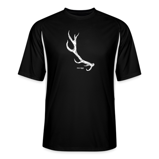 Men’s Cooling Performance Color Blocked Jersey - black/white