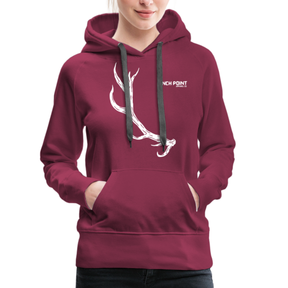 Women’s Premium Hoodie - burgundy
