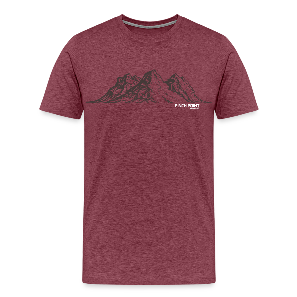 Men's Premium T-Shirt - heather burgundy