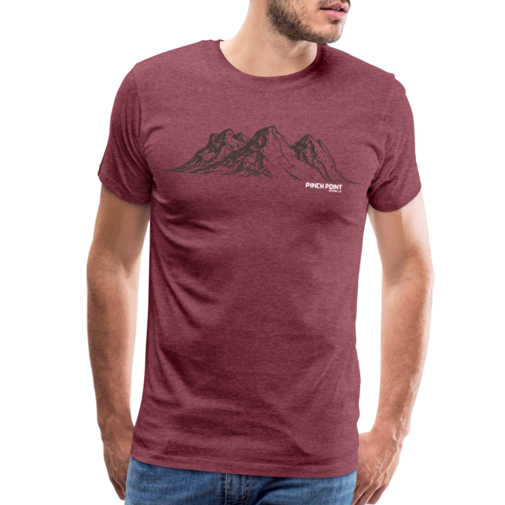 Men's Premium T-Shirt - heather burgundy