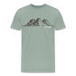 Men's Premium T-Shirt - steel green