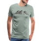 Men's Premium T-Shirt - steel green