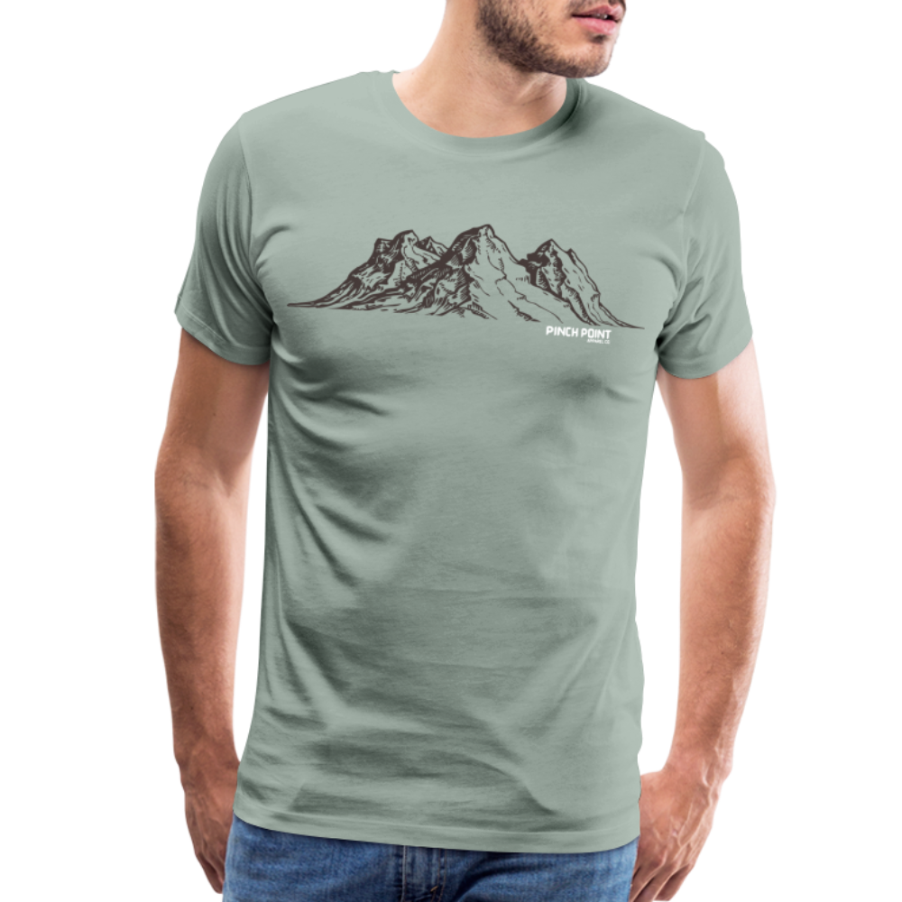 Men's Premium T-Shirt - steel green